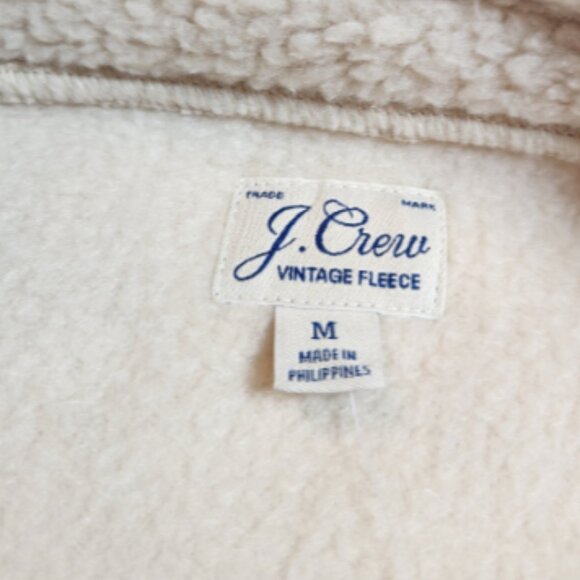 J Crew Sherpa Fleece Polartec Thermal Pro Snap Jacket - Picture 7 of 13